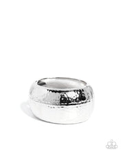 Load image into Gallery viewer, Paparazzi Hammered Hassle - Silver