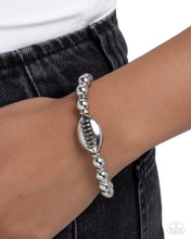 Load image into Gallery viewer, Paparazzi Football Flair - Silver