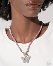 Load image into Gallery viewer, Paparazzi Set On SHIMMERING Wings - Pink Necklace Aerial Appeal - Pink Bracelet