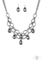 Load image into Gallery viewer, Paparazzi Show-Stopping Shimmer - Black Necklace