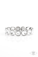 Load image into Gallery viewer, Paparazzi-Number One Knockout - White Bracelet