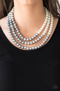 Paparazzi Times Square Starlet - Multi Pearl Necklace