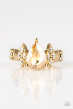 Load image into Gallery viewer, Paparazzi Yas Queen - Gold Ring