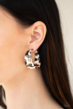 Load image into Gallery viewer, Havana Heat Wave - White Earrings