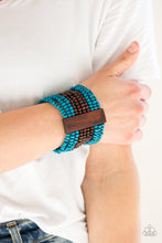 Load image into Gallery viewer, JAMAICAN Me Jam - Blue Bracelet