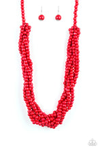 Load image into Gallery viewer, Tahiti Tropic - Red Necklace