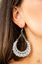 Load image into Gallery viewer, Paparazzi Once In A SHOWTIME - White Earrings