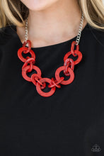 Load image into Gallery viewer, Chromatic Charm - Red Necklace