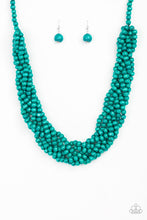 Load image into Gallery viewer, Tahiti Tropic - Blue Necklace