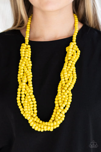 Tahiti Tropic - Yellow Necklace