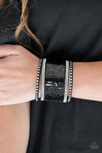 Load image into Gallery viewer, MERMAIDS Have More Fun - Black Bracelet