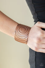 Load image into Gallery viewer, Paparazzi Bare Your SOL - Copper Bracelet