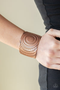 Paparazzi Bare Your SOL - Copper Bracelet