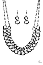 Load image into Gallery viewer, Paparazzi Street Meet and Greet - Black Necklace