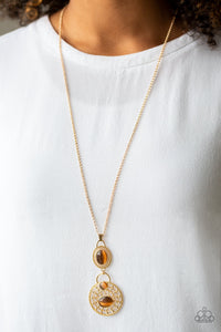 Hook, VINE, and Sinker - Brown Necklace