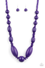 Load image into Gallery viewer, Paparazzi Summer Breezin -Purple Necklace