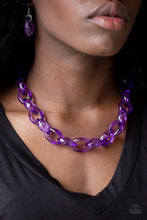 Load image into Gallery viewer, Ice Queen - Purple Necklace
