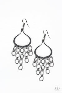 Paparazzi Total Net Revenue - Black Earrings