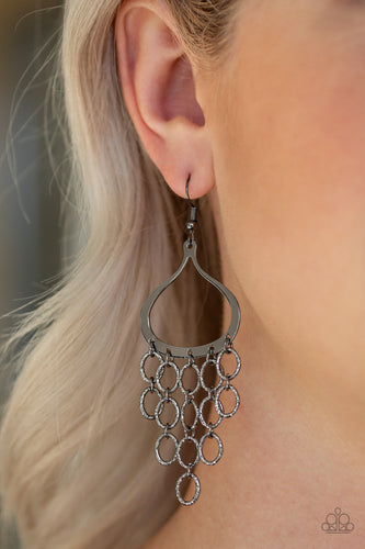 Paparazzi Total Net Revenue - Black Earrings