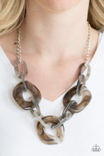 Load image into Gallery viewer, Courageously Chromatic - Silver necklace