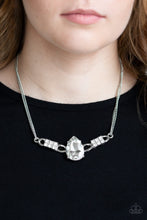 Load image into Gallery viewer, Paparazzi Way To Make An Entrance - White Necklace