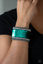 Load image into Gallery viewer, MERMAIDS Have More Fun - Green Bracelet