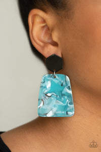 Majestic Mariner - Blue Earrings