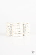 Load image into Gallery viewer, Get In Line - White Necklace