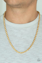 Load image into Gallery viewer, Double Dribble - Gold Men Necklace