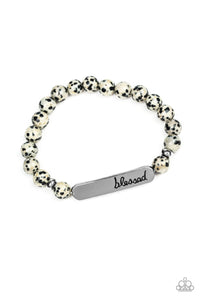 Paparazzi Simply Blessed - Black Bracelet