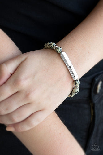 Paparazzi Simply Blessed - Black Bracelet