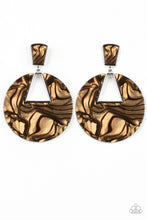 Load image into Gallery viewer, Paparazzi - Let HEIR Rip! - Brown Earrings