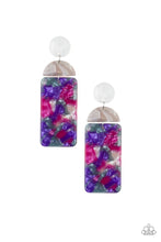 Load image into Gallery viewer, HAUTE On Their Heels - Purple and pink Earrings