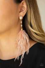 Load image into Gallery viewer, Paparazzi Vegas Vixen - Gold Earrings