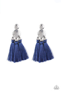 Paparazzi - Taj Mahal Tourist - Blue Earrings