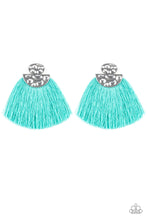 Load image into Gallery viewer, Paparazzi - Make Some PLUME - Blue Earrings