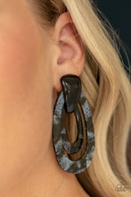 Load image into Gallery viewer, The HAUTE Zone - Black Earrings