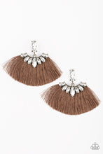 Load image into Gallery viewer, Paparazzi Formal Flair - Brown earrings