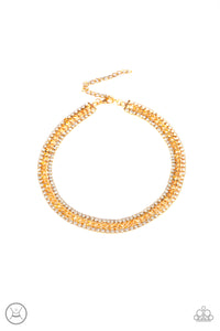 Paparazzi  Empo-HER-ment Gold Necklace