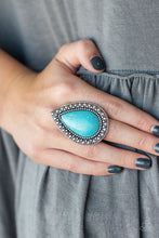 Load image into Gallery viewer, Paparazzi - Santa Fe Storm - Blue Ring