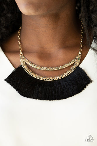 Paparazzi The MANE Event - Gold Necklace