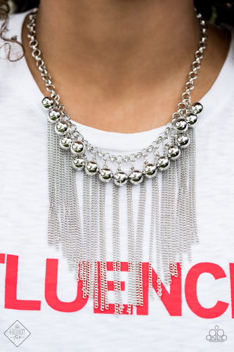 Powerhouse Prowl Silver Necklace