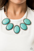 Load image into Gallery viewer, Prairie Goddess Blue Necklace