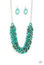Load image into Gallery viewer, Paparazzi - Comin In HAUTE - Blue Necklace