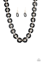 Load image into Gallery viewer, Paparazzi - Fashionista Fever - Black Necklace