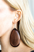 Load image into Gallery viewer, Paparazzi - Beach Bride - Brown earrings