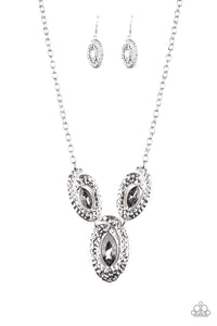 Paparazzi - Metro Mystique - Silver Necklace