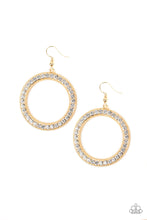 Load image into Gallery viewer, Paparazzi Haute Halo - Gold Earrings