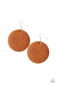 Paparazzi Trend Friends - Brown earrings