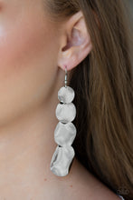 Load image into Gallery viewer, Paparazzi Modern Mecca - Silver Earrings